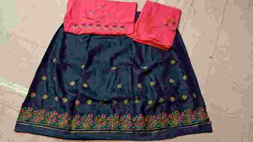 Black Hand Work Cotton Rajputi Dress at Rs 650/piece in Jaipur | ID:  22919233288